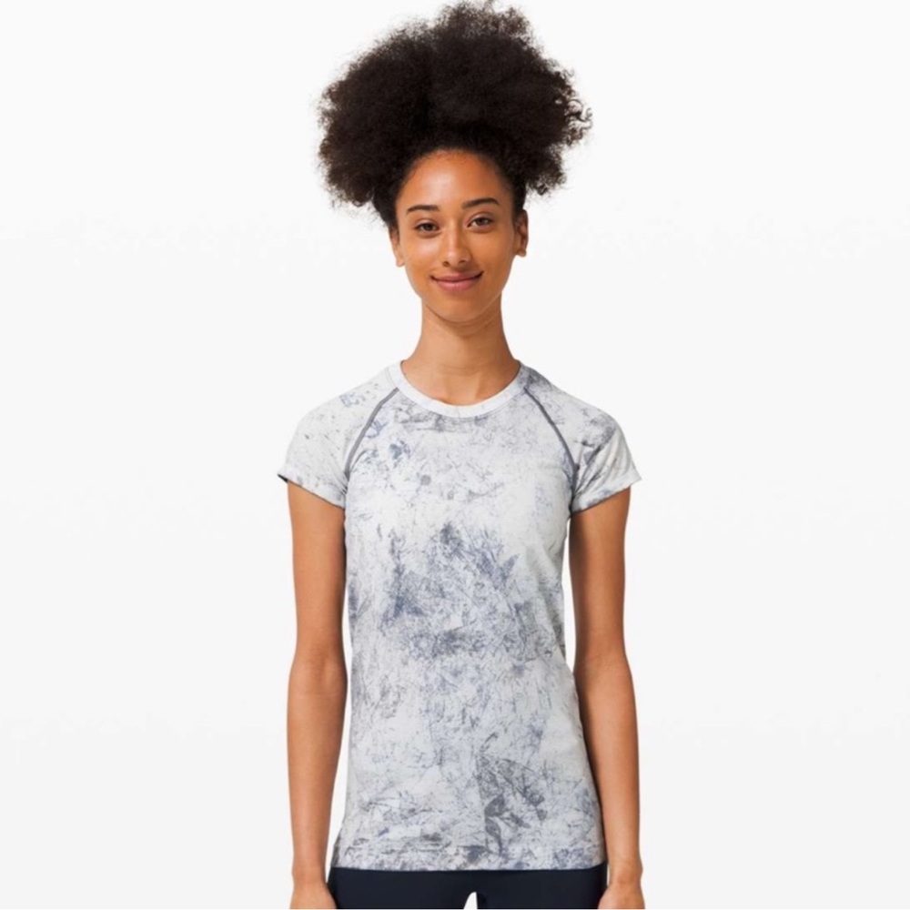 NWOT Lululemon Swiftly Tech Short-Sleeve Shirt 2.0 Multidye